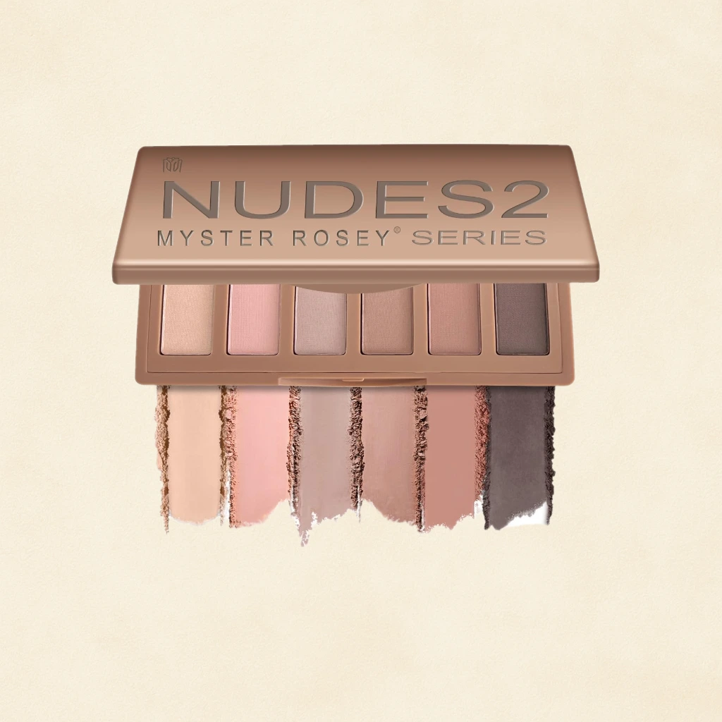 Nudes 2 Series Mini — Nude Taupe Matte & Satin Eyeshadow Palette